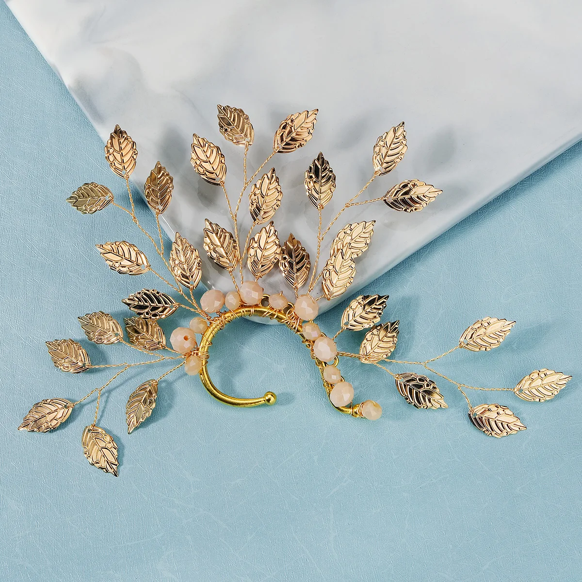 Luxus Königin Ohr Knochen Clip Exquisite Strass Kristall Ohrringe Party Braut Schmuck Zubehör Für Frauen Wichtige Anlass – Detail 4