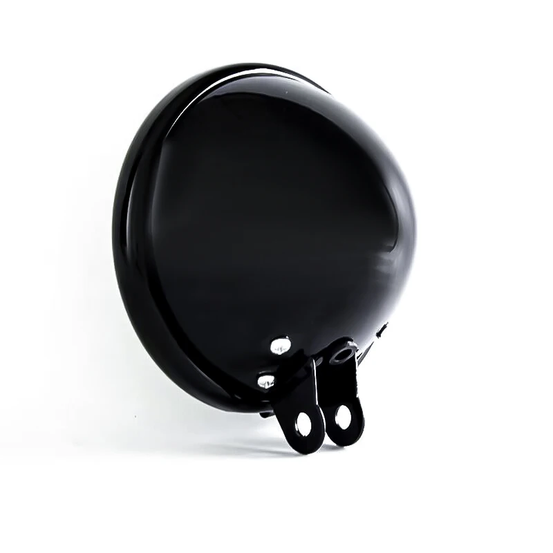 Cubo de faro LED Universal de 5,75 pulgadas para Dyna FXD Sportster XL1200 XL833, carcasa de faro personalizada para Moto de 5-3/4 "para honda