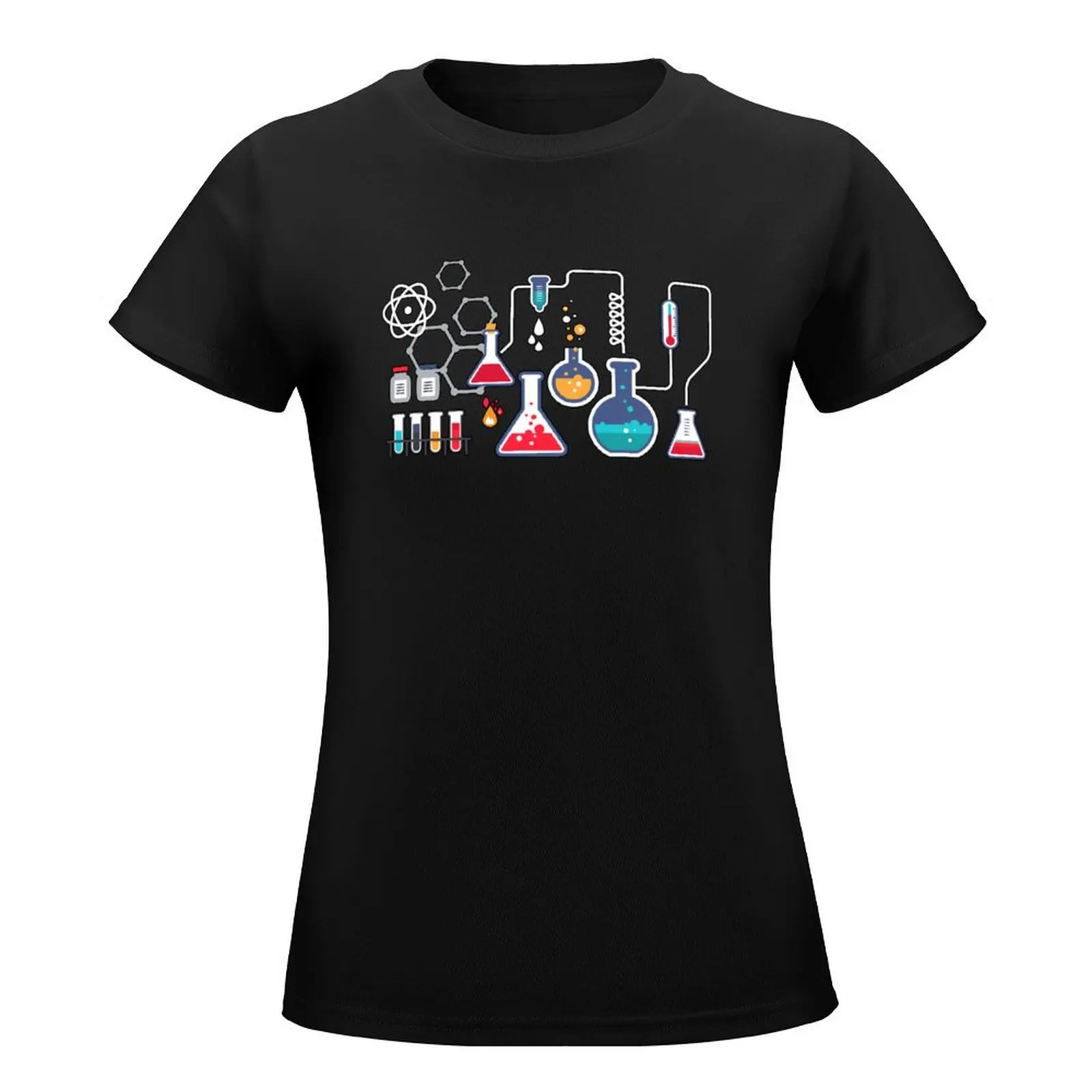 Chemie T-Shirt Vintage Kleidung niedliche Kleidung Grafiken T-Shirts für Frauen Grafik T-Shirts lustig