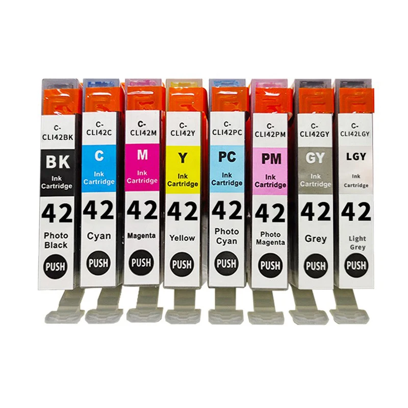 CLI-42 CLI42 Compatible Inkjet Ink Cartridge CLI42 Premium Color For Canon Pixma PRO-100 PRO100 PRO100S Printer