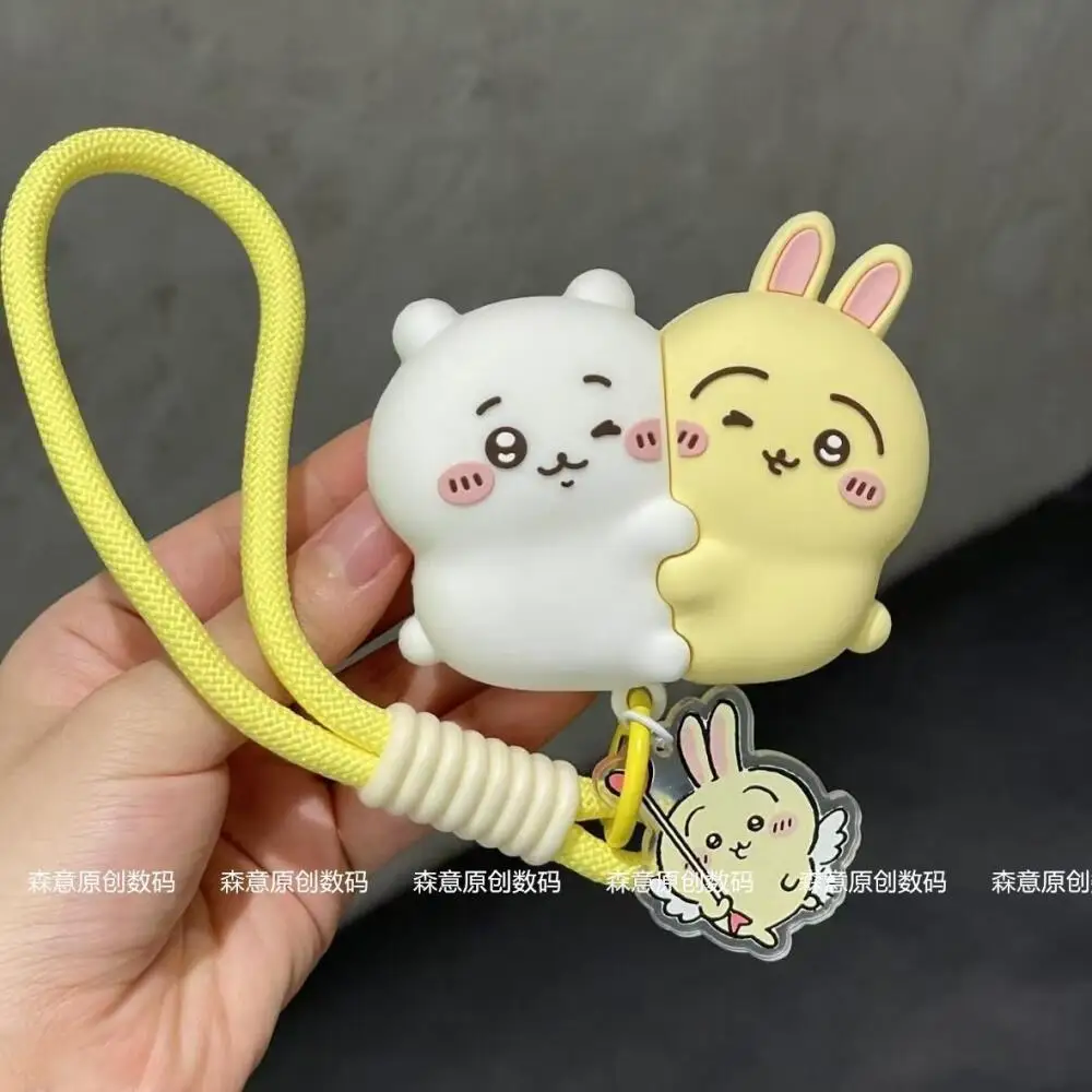 Cute Hachiware Usagi Airpods4 Protective Cover Kawaii Airpodspro3 Earphone Case Cartoon Silicone Protective Case Girls Gift