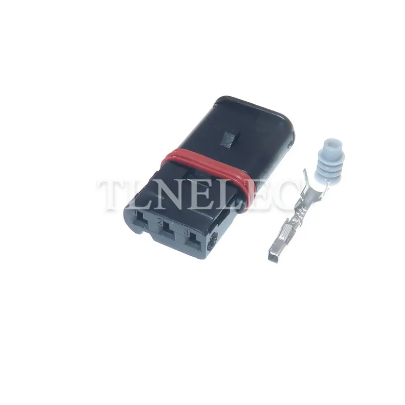 3 دبوس طريقة السيارات الكهربائية سلك مقاوم للماء المقابس كابل موصل مقبس مع الأسلاك 872-405-501 872-837-506