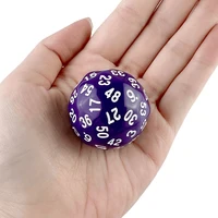 D60 Dice 1Pc Plastic Ball for Board Game Table Party Games Valentine Gift 4
