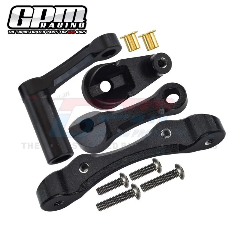 Set sterzo in alluminio CNC GPM per LOSI 1/10 BAJA REY / ROCK REY