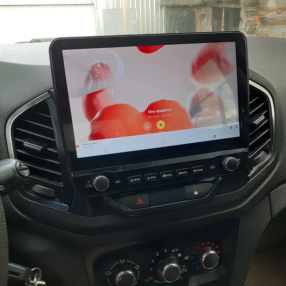 8G+128G Android 14 Car Radio Stereo Audio Multimedia DVD Player For LADA Xray 2015 2016 2017 2018 2019 Carplay Android Auto RDS