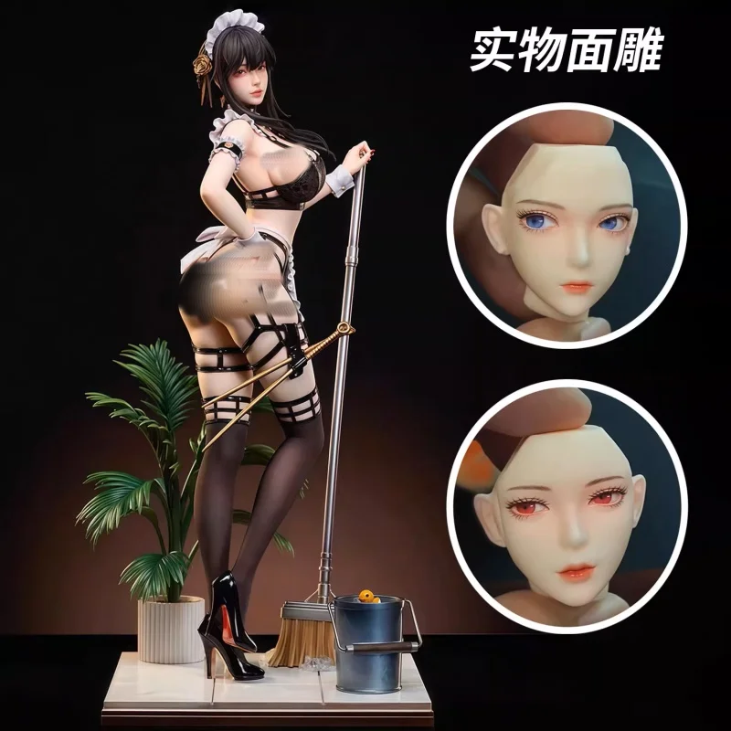 جديد 36 سنتيمتر Spies صانعي المنازل أنيمي اكسسوارات الحمام خادمة السيدة جويل Gk يدوية أنيمي فتاة جميلة تمثال هدية