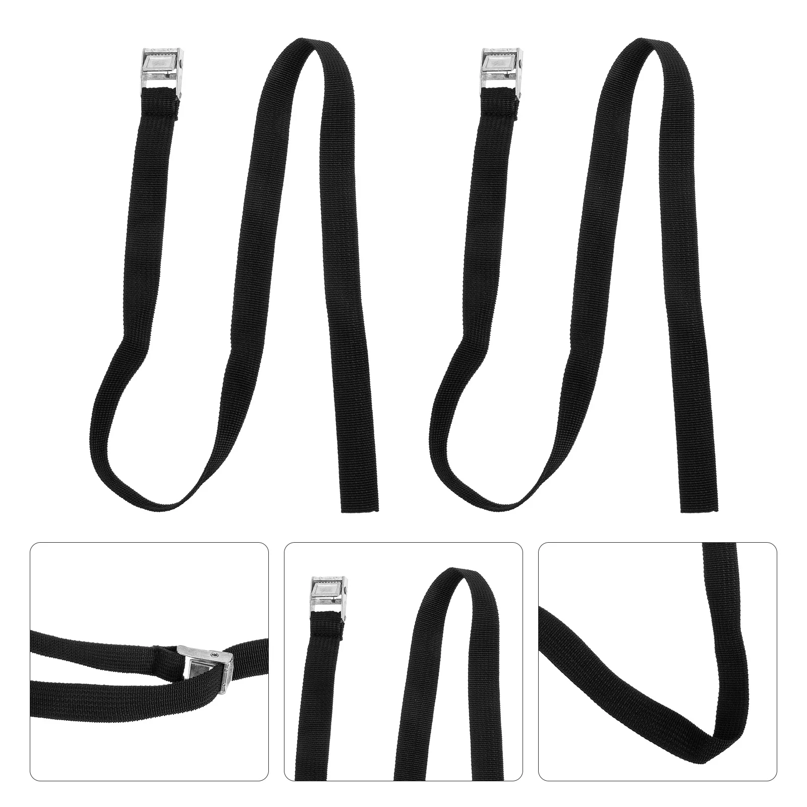 

2 Pcs Strap Tensioner Bundling Belt Luggage Straps Adjustable Travel Roof Rack Packing Suitcase Zinc Alloy