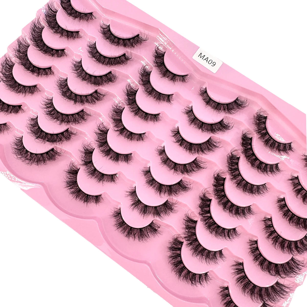 21 pares de cílios postiços de vison falso 3d natural longo cílios postiços 3d cílios de vison macio macio cílios extensão kit de maquiagem cilios