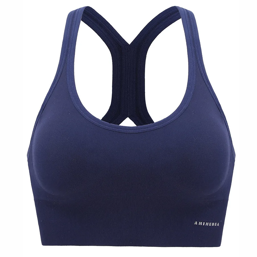 

Sport Bra Women's Vest Style Running Gather Big Breasts Stereotypes Yoga Beauty Back Gym Bra High-intensity Shockproof Underwear