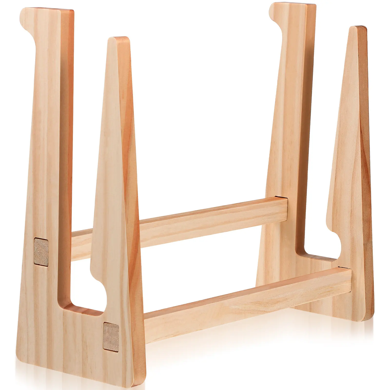 Premium Wood Laptop Stand Adjustable Ergonomic Riser for Comfortable Typing Reading Viewing Laptop Storage Holder Desk Bed