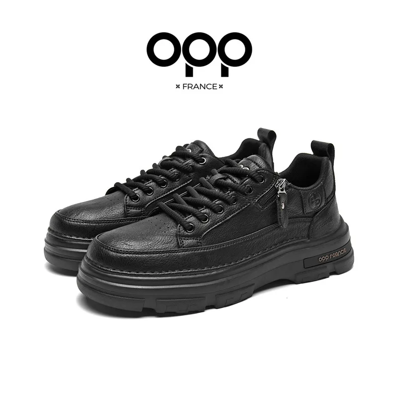 OPP Men's New work Shoes Running Blance Sports 574 Shoes safe Sneakers Genuine Leather work boots view 2