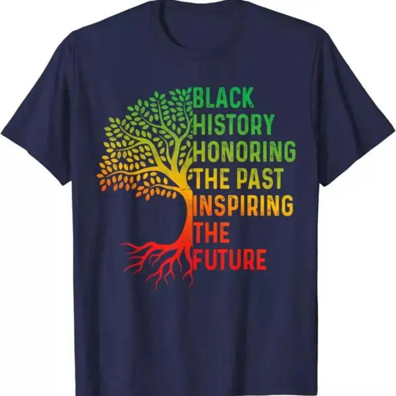

Футболка «Месяц черной истории» Honoring Past Inspiring Future