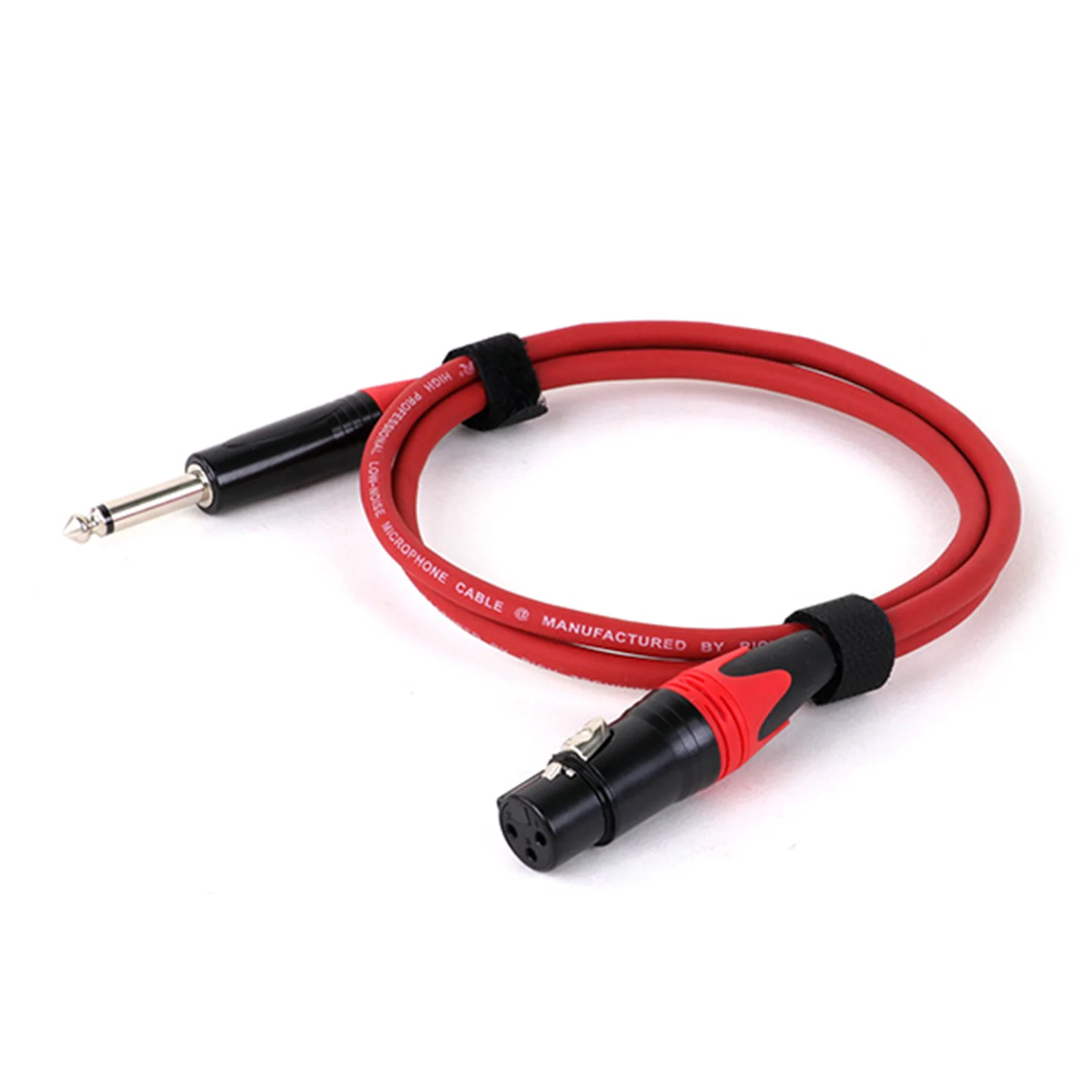 XLR to 6.5/6.35mm TS Mono Jack AUX Audio Cable Microphone XLR Female Balanced Analog Audio Cord for Speaker Amplifier Mixer