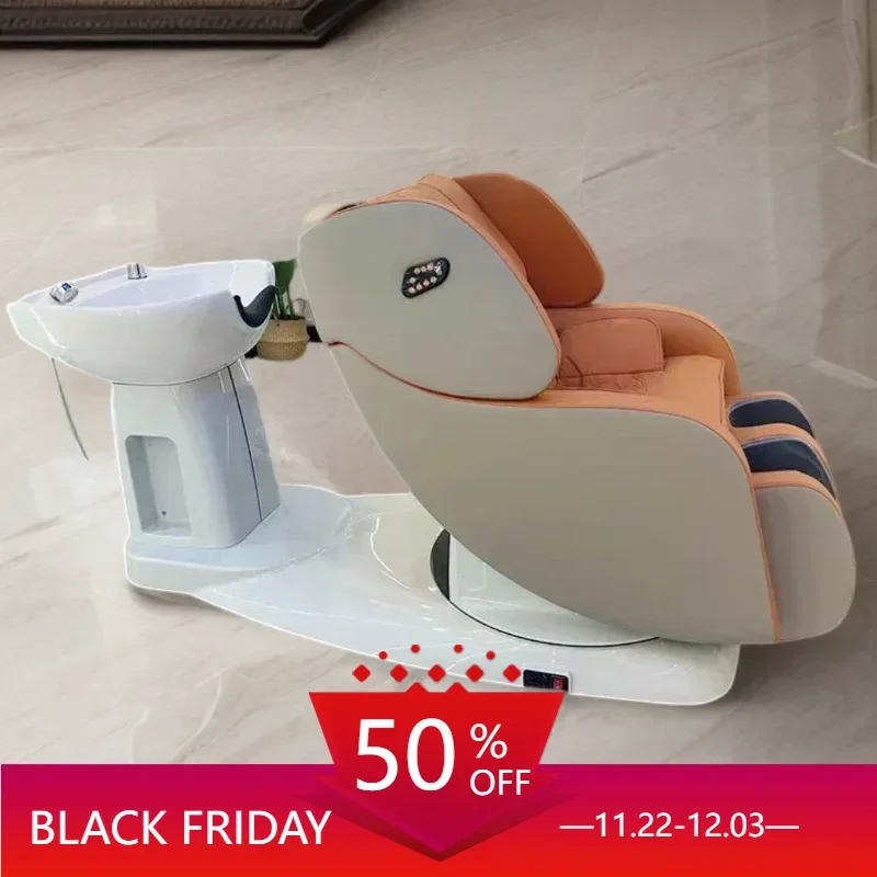 Spa Pedicure Chair Shampoo Bed Bowl Chair Professional Massage Beauty Salon Washbasin Washing Therapy Silla De Pedicure Spa