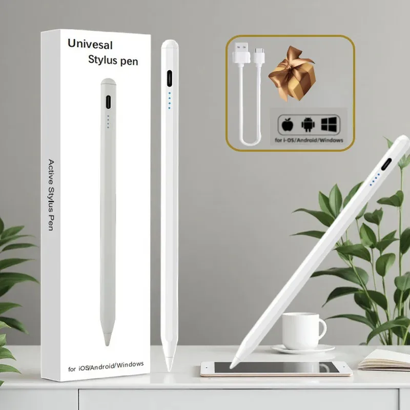 

Для Xiaomi Redmi Pad 2 Pad2 4G 2025 Mi Pad 5 6 7 6S 7S Pro 11 2023 для RedMi Pad Pro 12.1 SE Стилус Перезаряжаемый карандаш для экрана