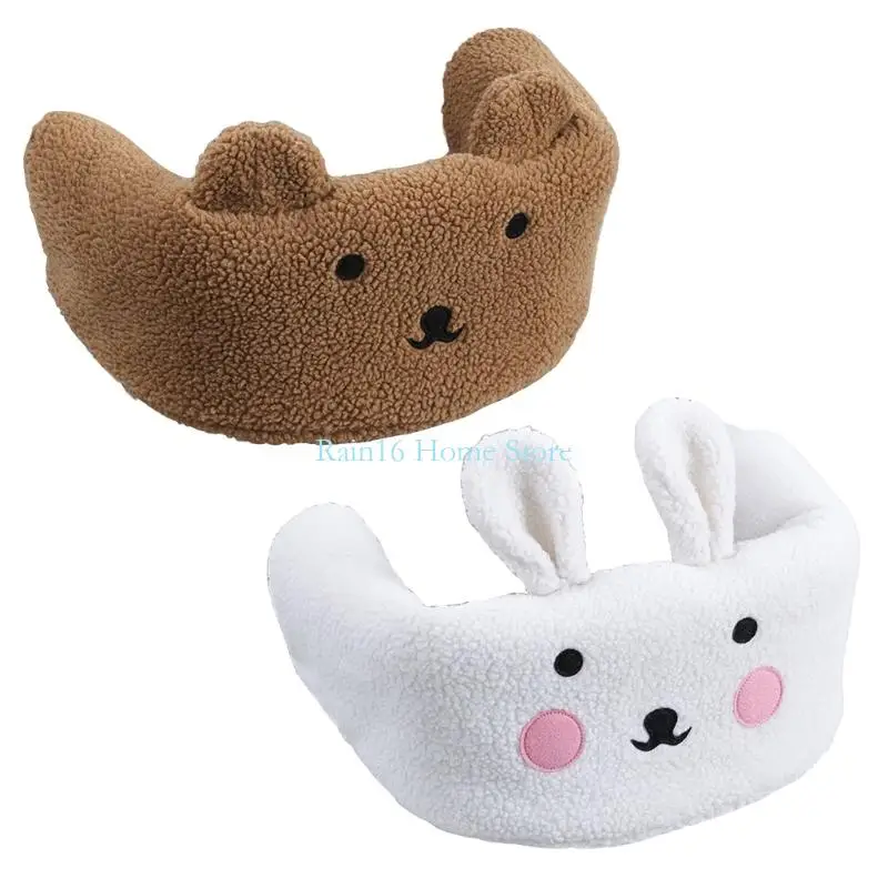 Pet Strollers Accessories Thick Plush Cushion Mat Secures Closures Washable 02DB