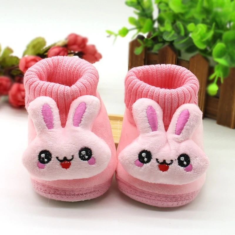 Ботиночки Для Девочки 2024 Bebe Shoe Antiskid Toddler Shoes for Newborn Baby Stockings Shoes Lovely Winter Shoes for Children