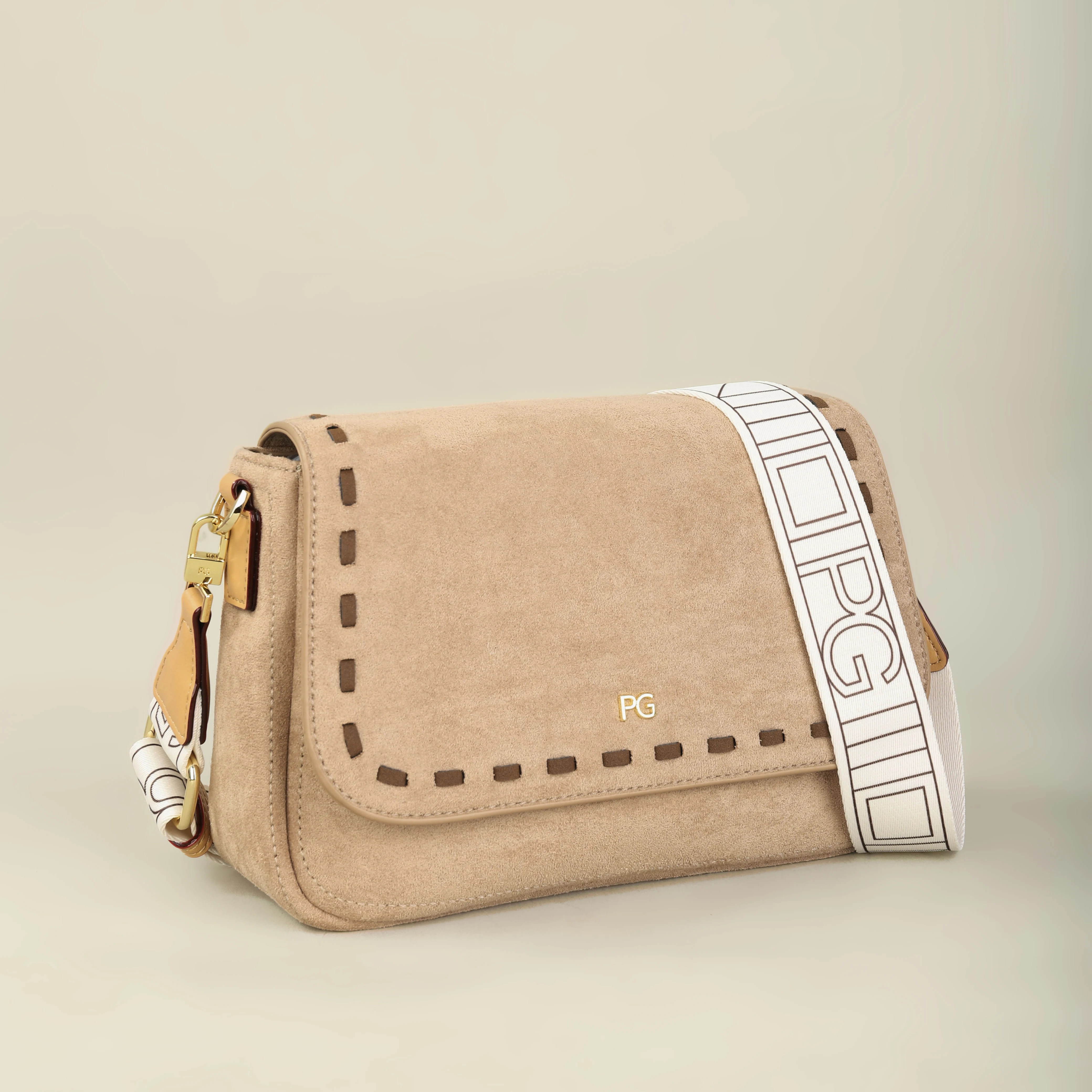 PG Retro Damen-Umhängetasche aus Leder, Multifunktionale Old-School-Klassiker-Crossbody-Tasche, Ausverkauf – Detail 2