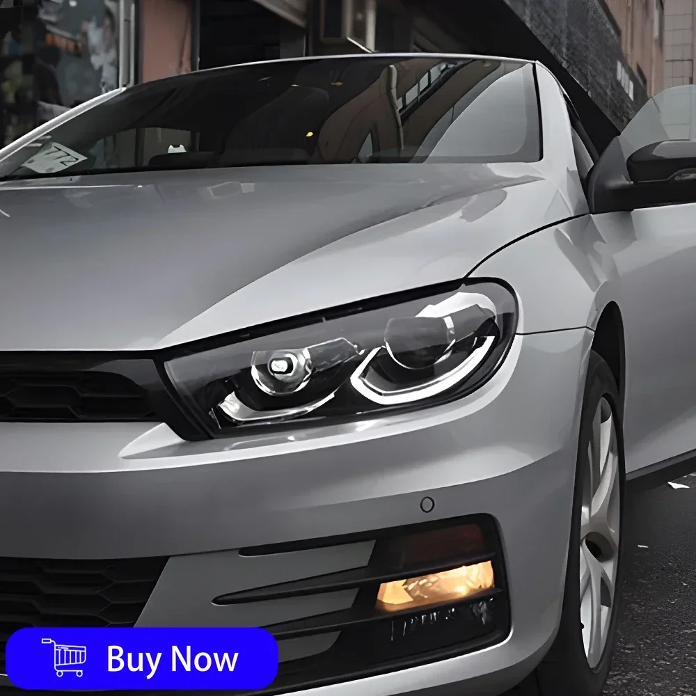 

Для VW Scirocco 2009-2014 автомобильные передние фонари в сборе, обновление высокого качества, светодиодные автомобильные фары, линзы проектора, популярные аксессуары