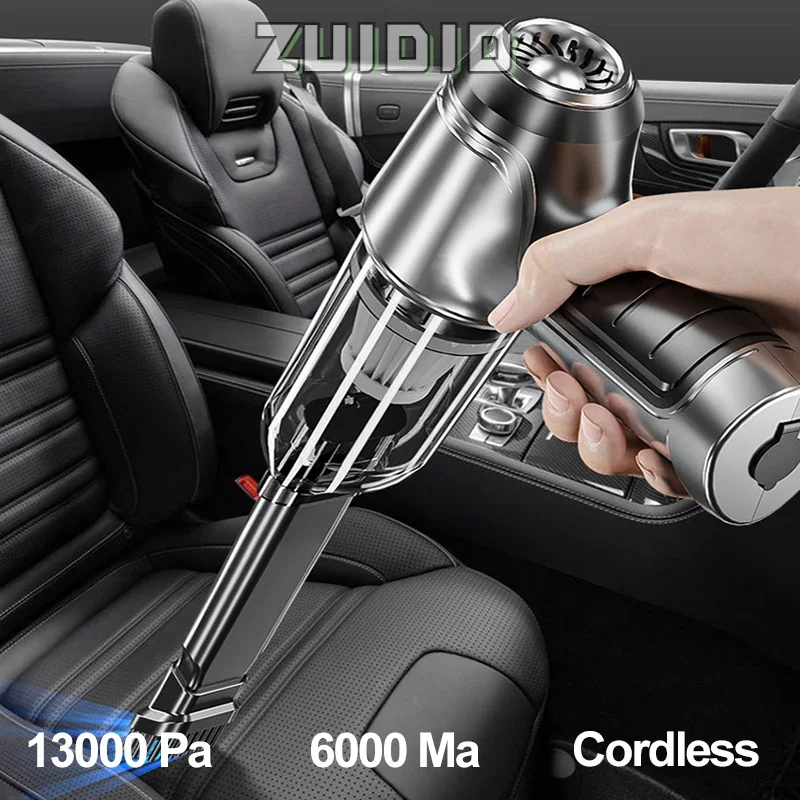 New 9000Pa Wireless Portable Car Vacuum Cleaner Brushless Motor Handheld Auto Cordless Mini Vacuum Cleaner For Home Car Cleaning