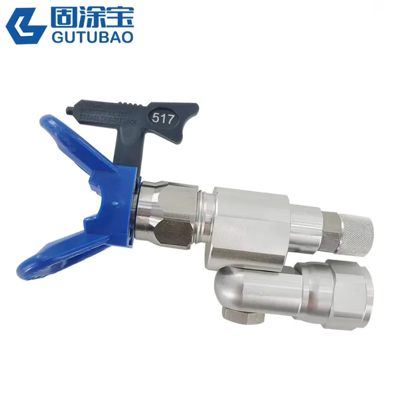 7/8‑Inch Thread Anti‑Drip Shut‑Off Valve 3600PSI Compatible 287030 Airless Paint Spray Gun Anti‑Spatter Accessory