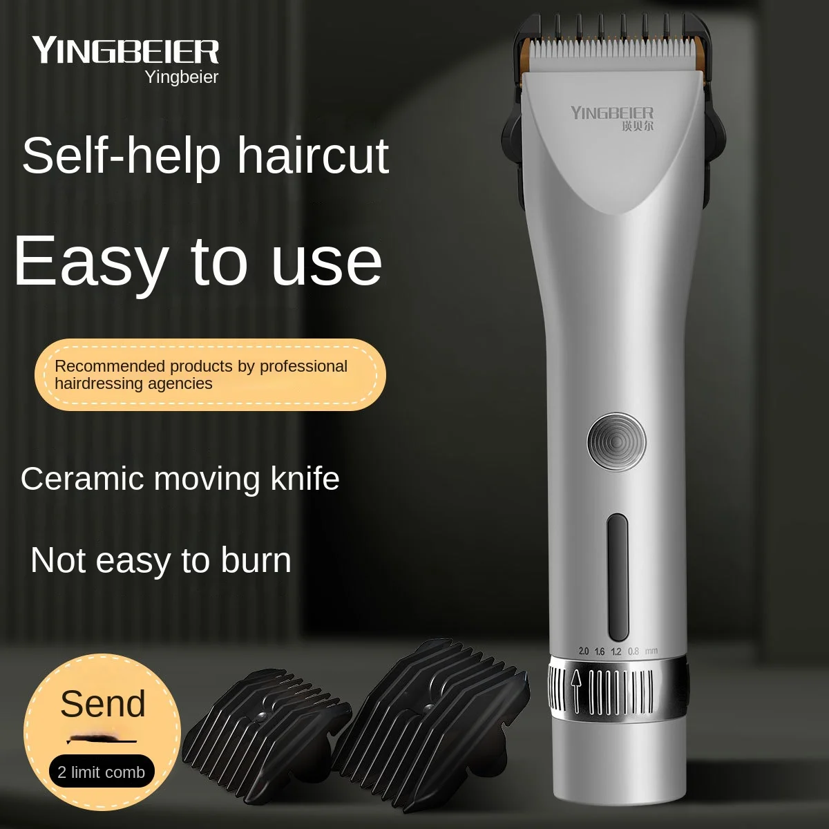 Hair Trimmers Electric Hair Cutting Machine Hair Clipper Rechargeable Man Shaver Trimmer For Men's Barber Professional Hot Sale