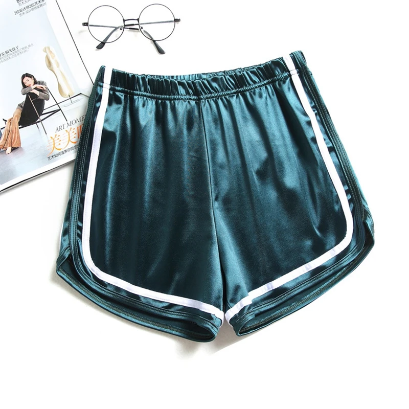 

Summer Women Sleep Shorts Pajamas for women pajama pants y2k Shorts pantalones mujer verano 2022 pj pants Satin bottoms pyjama