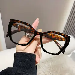 Blue Light Blocking Glasses for Women Fashion Designers Optical Eyeglasses Eye Protection Anti-Blue Light Computer Eyewear