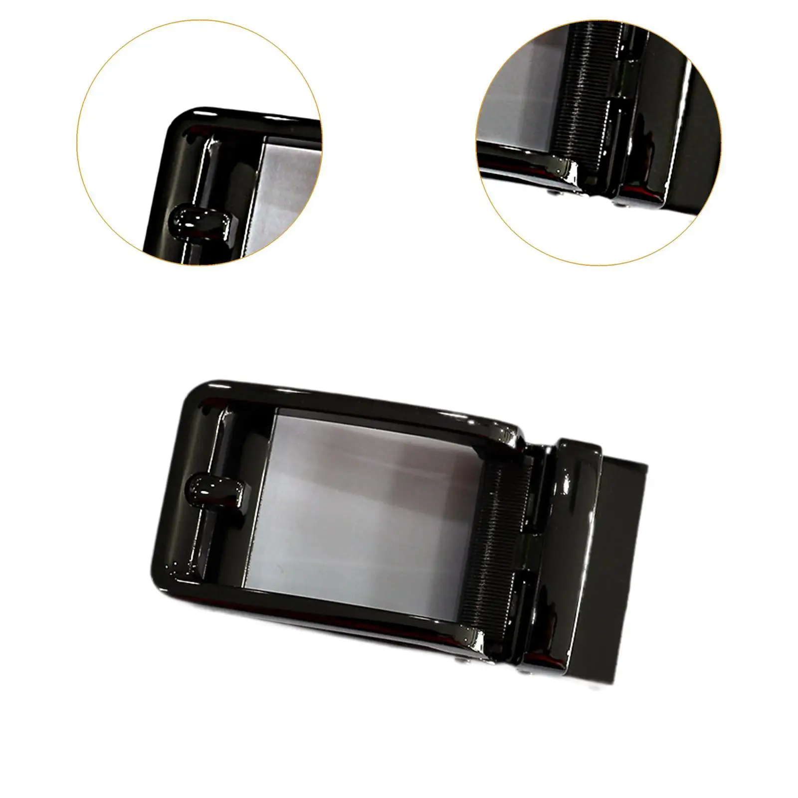 الرجال حزام السقاطة مشبك المدمجة بسيطة التلقائي سبيكة الشريحة حزام ملحق موضة أنيقة حزام حزام مشبك استبدال