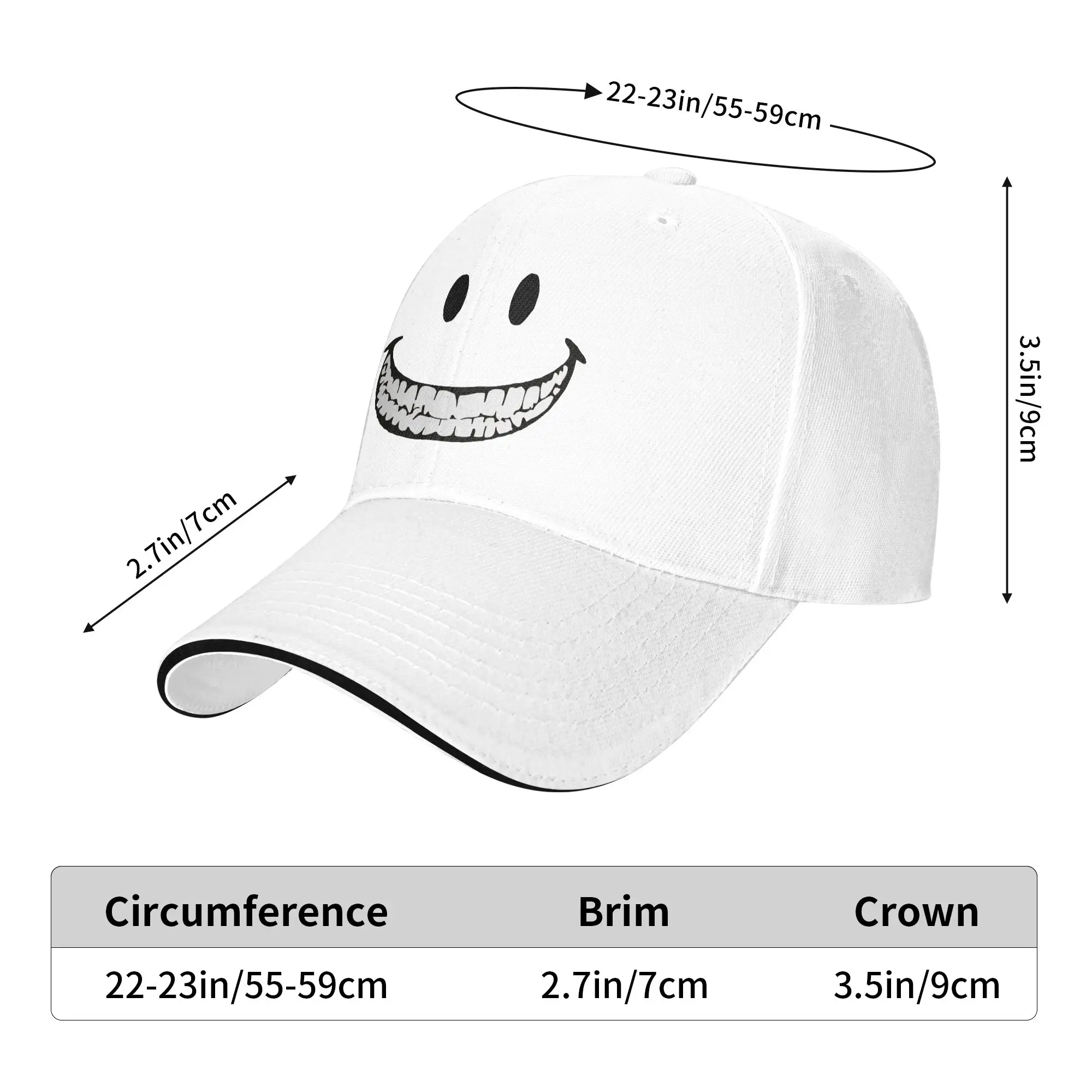 Verity Horror  Baseball Cap  Casual Trucker Hat Summer Men Adult Outdoor Gym Baseball Caps