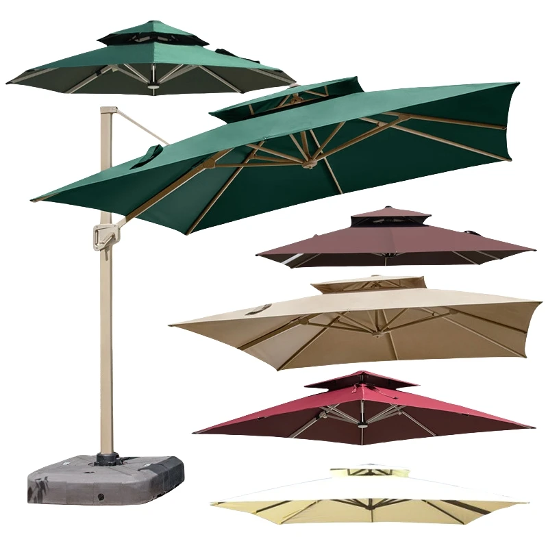 

Commercial outdoor booth Roman umbrella refrigeration and heat exchange equipment
