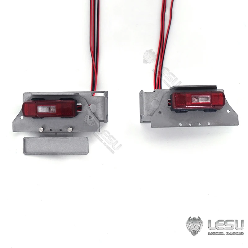 

Plastic Taillight Led For 1/14 LESU RC Flatbed Tractor Truck Tamiyay Model Outdoor Toys TH19609