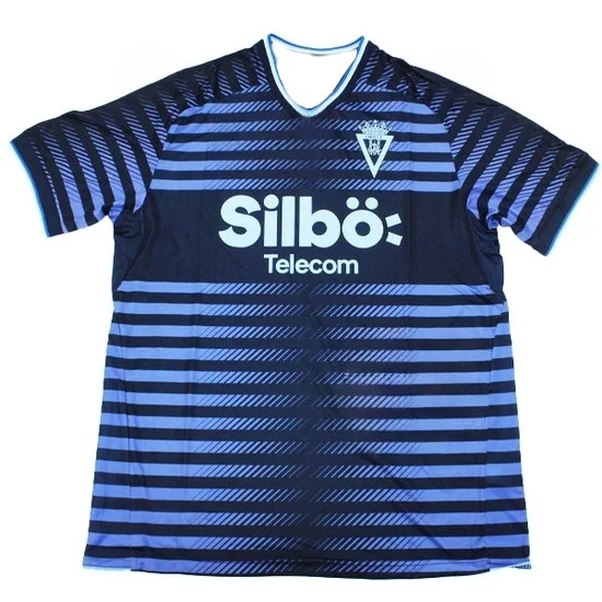 Camisetas deportivas de manga corta con estampado 3D, adecuadas tanto para hombres como para el campeonato de fútbol Cadiz 2024-2025