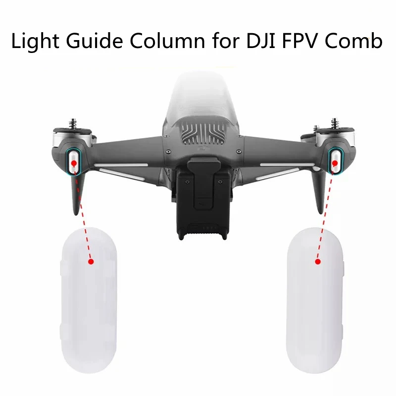 

Aircraft Heading Light Guide Column for DJI FPV Combo Replacement Repair Parts for DJI FPV Drone Accessories