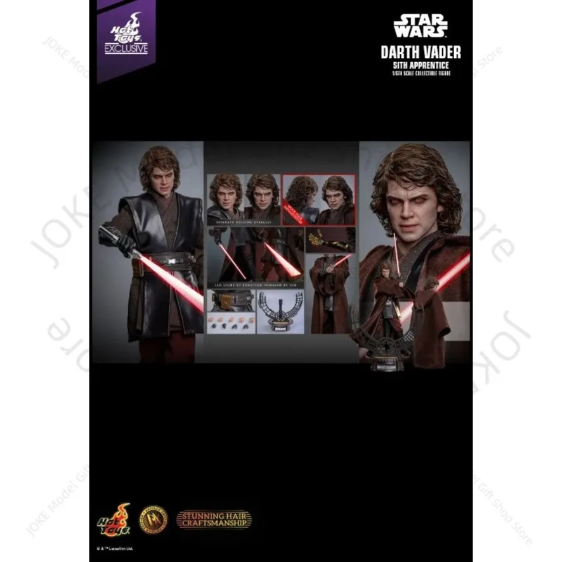 

Original Hot Toys HT DX47AE Star Wars Anakin Skywalker Darth Vader Sith Apprentice Artisan Edition Japan Exclusive 1/6th Figures