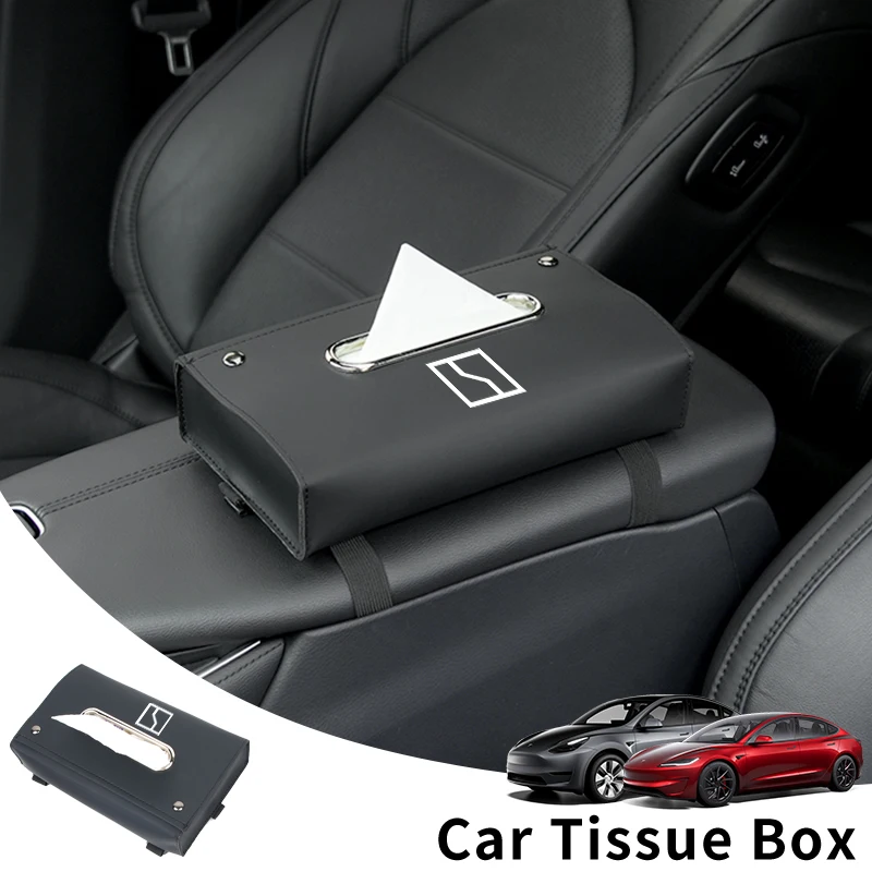 Car Tissue Box Armrest Paper Napkin Storage Bag Accessories For Zeekr X 7X Krypton MIX 009 007 001 007 009 2022 2023 2024 2025