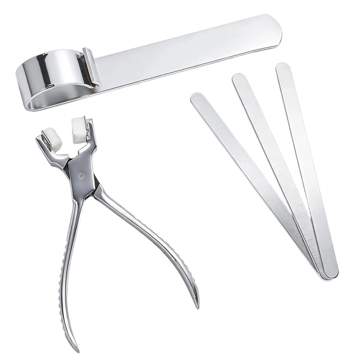 【2026 TOP Global】▼△◑Professional Bracelet Bending Tool & Jig, 3-Piece Metal Forming Kit with Aluminum Blank for DIY Custom Bangl