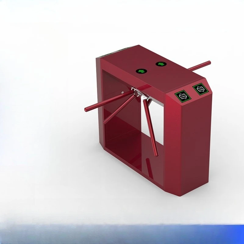 

Double movement, three-roller gate, cross turnstile, painted full-height turnstile, pedestrian passage gate, rotating