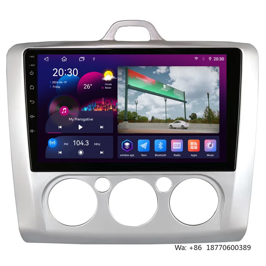 DSP 4G Octa 8 Core Android  Car Radio Multimedia Player for ford Focus 2 3 Mk2 MK3 CAR GPS Navigation Autoradio Stereo