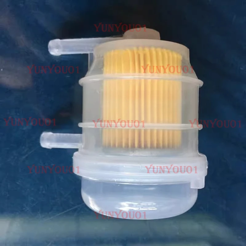 Parallel Interface Filter White Shell Air Filter Dust Removal Particle Removal Water Mist Paper Core Filter V Port