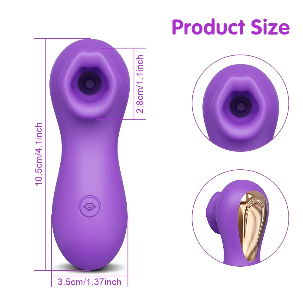 APP Clit Sucker Sucking Vibrator เพศของเล่นสําหรับผู้หญิง Vibrating Clitoris ช่องคลอดกระตุ้นอมควยเครื่องสั่น Etotic Masturbator 18