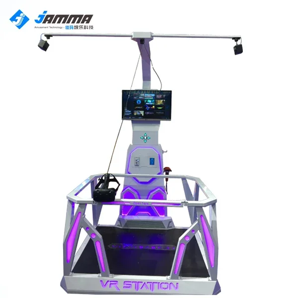 

Hot Sale Vr Shooting Games 9D Vr Station Virtual Reality Machine Amusement Indoor Arcade Games Equipment