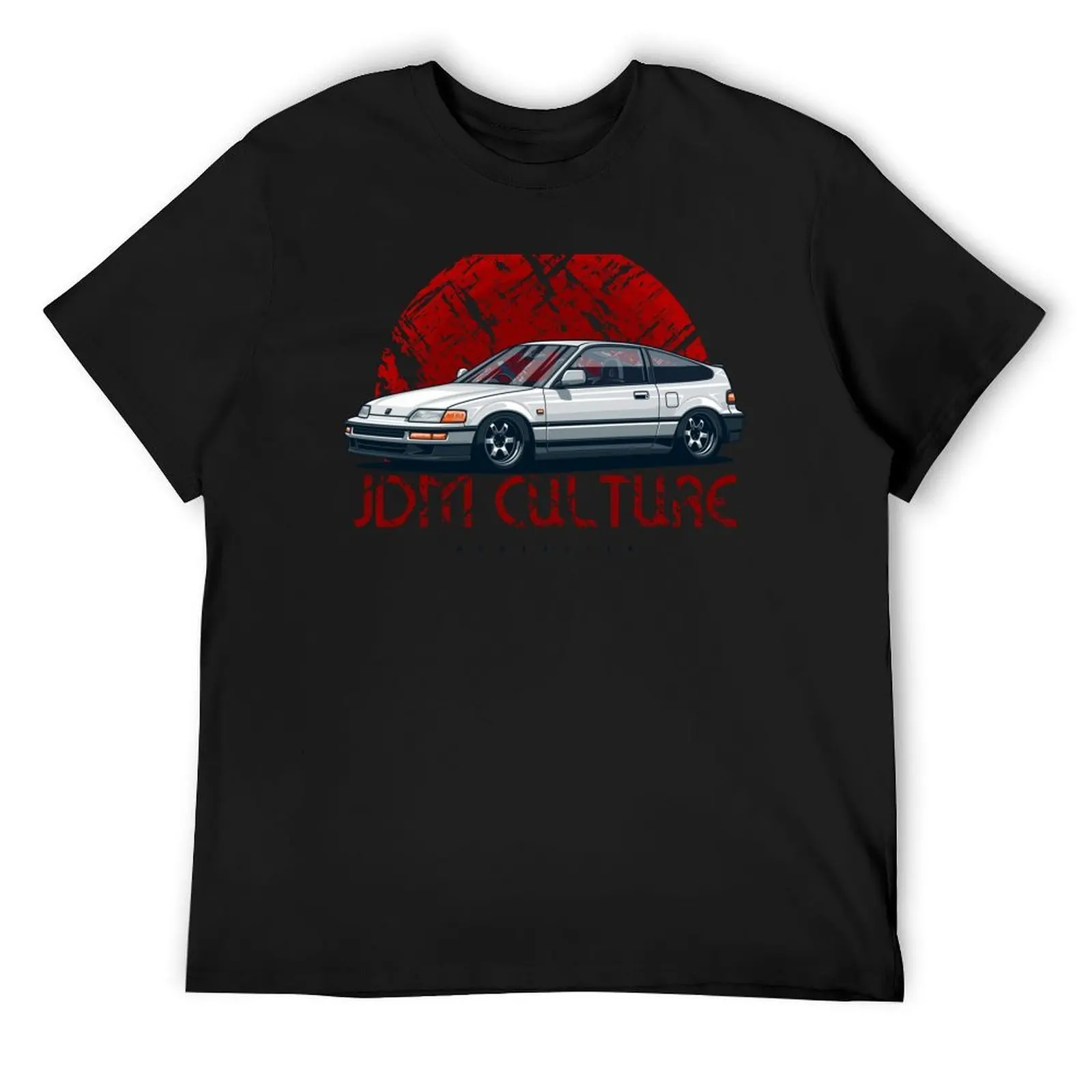 

JDM Culture. CRX T-Shirt hippie clothes gifts for boyfriend quick-drying luxury clothes men