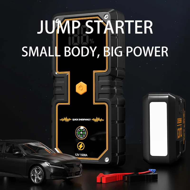 Car Jump Starter Portable 20000mah 5000A Power Bank Car Battery Booster 12V Car Starting Device for Petrol 7.0L Diesel 5.5L