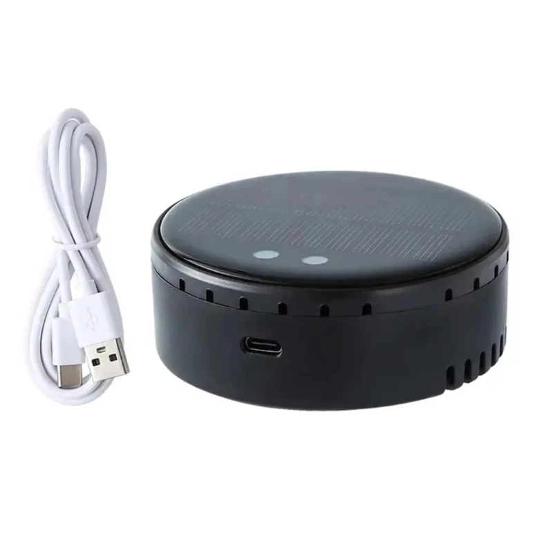 أجهزة تنقية الهواء بالأيونات السالبة للسيارة USB/الطاقة الشمسية أجهزة تنقية الهواء الهادئة للمنزل والسيارة والمكتب والحساسية