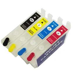 Eikshop 212 212xl nachfüllbare Tinten patrone kein Chip für Epson Expression Home XP-4100 XP-4105 Belegschaft WF-2830 WF-2850 Drucker