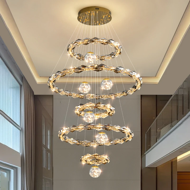 

Home decorationPendant lights, luxury crystal living room chandelier, bedroom Pendant lamp, ceiling light, indoor lighting
