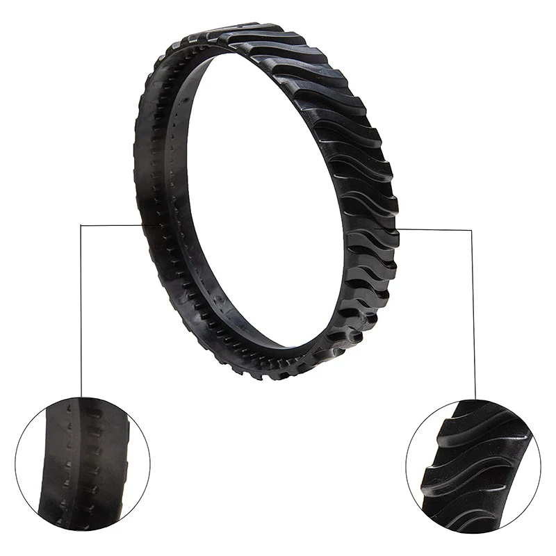 Piezas de repuesto para neumáticos Zodiac, MX8, MX6, para el hogar, limpiador de piscina, Riel de correa de goma, ruedas, R0526100, 2 unidades