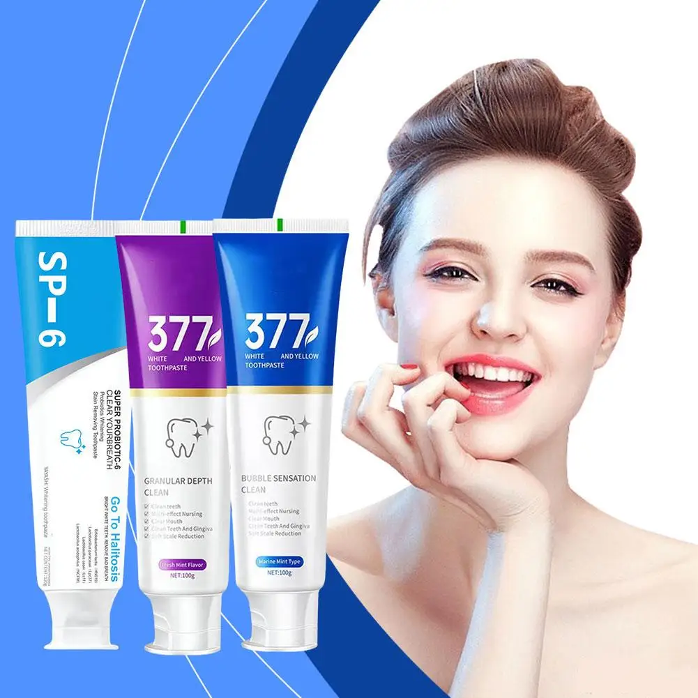 New Sip-4 Probiotic Toothpaste Brightening Stain Removing Whiten Breath Sp-6 Teeth Toothpaste Toothpaste Fresh Probiotic F8E0