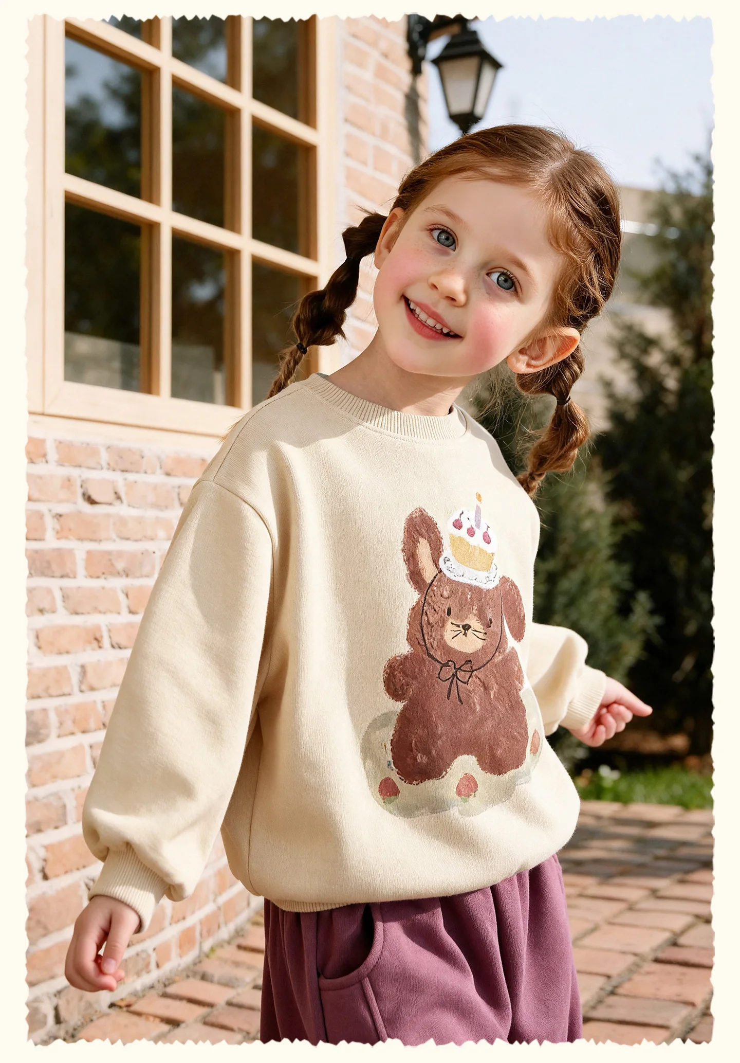 Amila 2026 Herbst Neues Kinder-Sweatshirt Bequem Hautfreundlich Einfach Lässig Tägliche Mode Weich Gemütlich Langarm-Oberteil – Detail 13